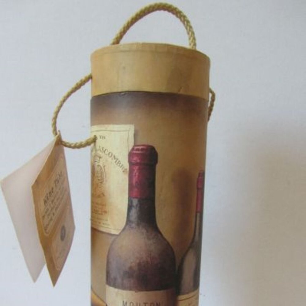 Vintage 2001 Fabrice De Villeneuve/Art Wine Tube